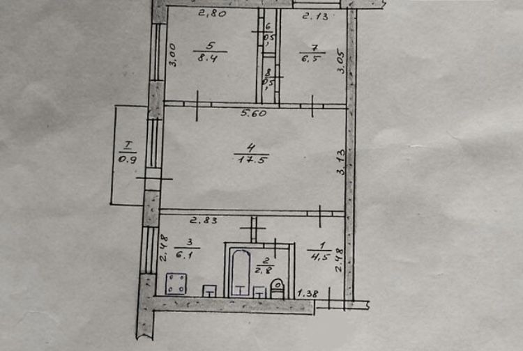 Продається 3 кім квартира, р-н Дружба, вул.Карпенка