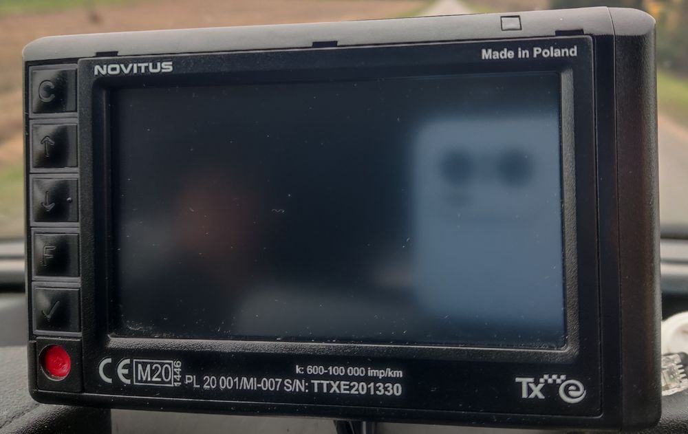 Taksometr Novitus TX-E + lampa TAXI