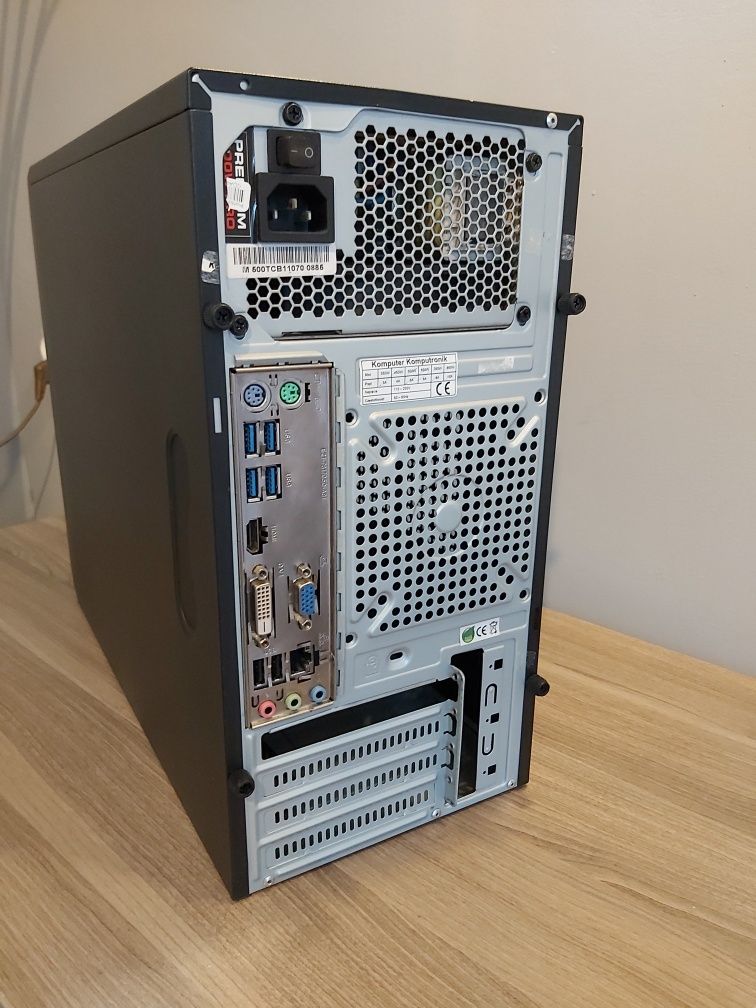 Komputer PC Intel i3 DDR3 500GB MSI MODECOM Chieftec
