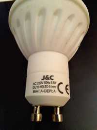 Żarówka LED J&C GU10 3,5W biała ciepła