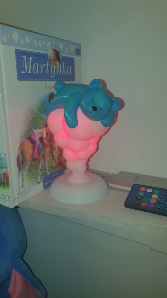 Unikalna lampka nocna dla dzieci, wydrukowana w 3D! Smart