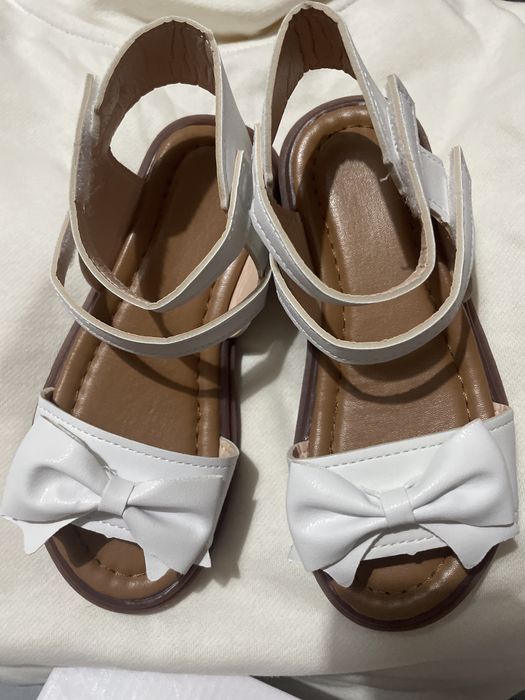 Sandalia menina ,29 nova branca