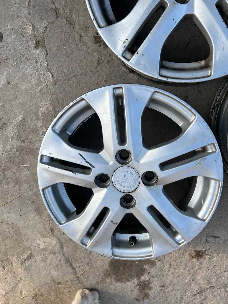 Поштучно Диски титанові Джилі СК R14 4*100 ЦО 54.1 ЕТ 45