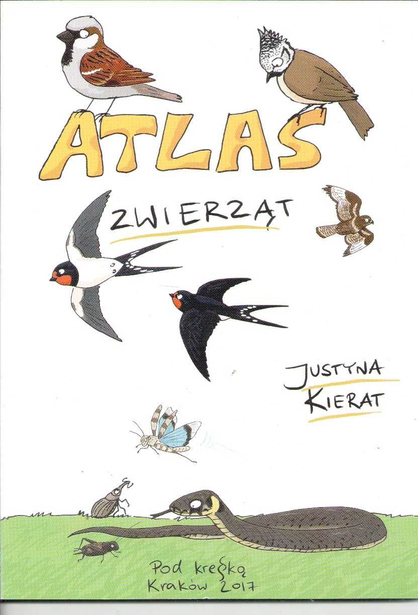 Atlas zwierząt Justyna Kierat Pod kreską
