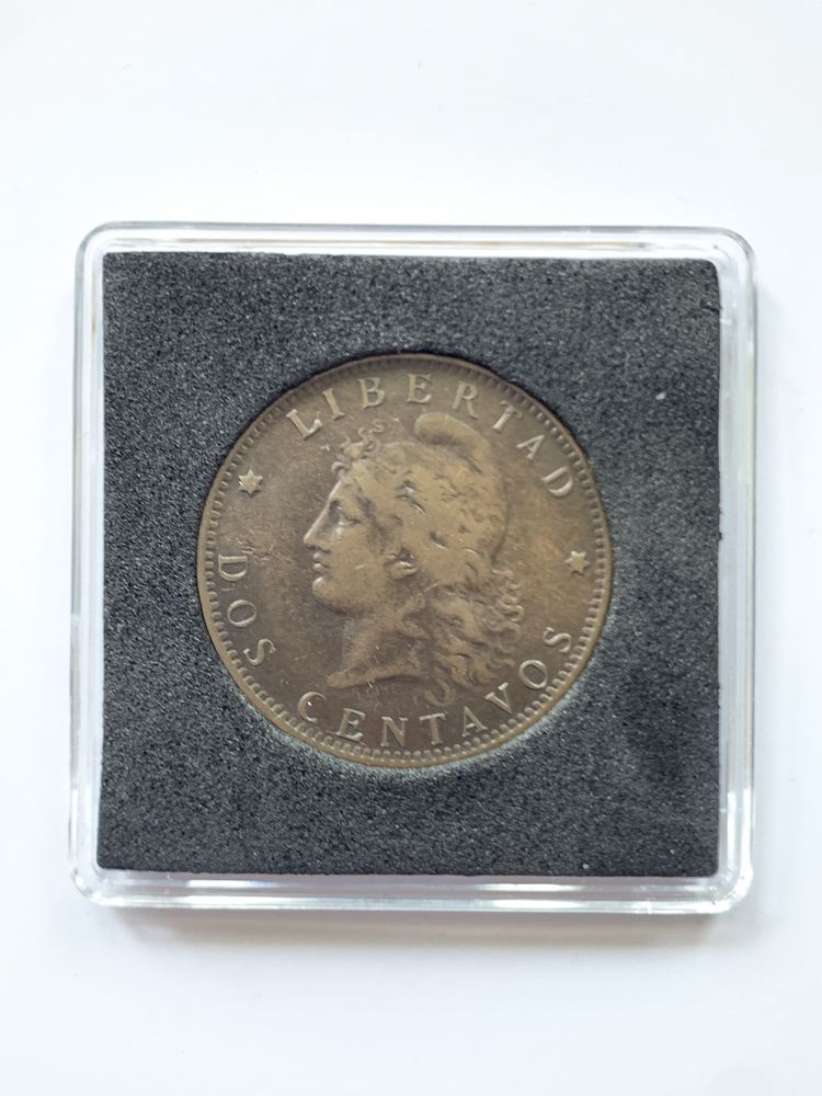 2 centavos Argentyna 1889 moneta