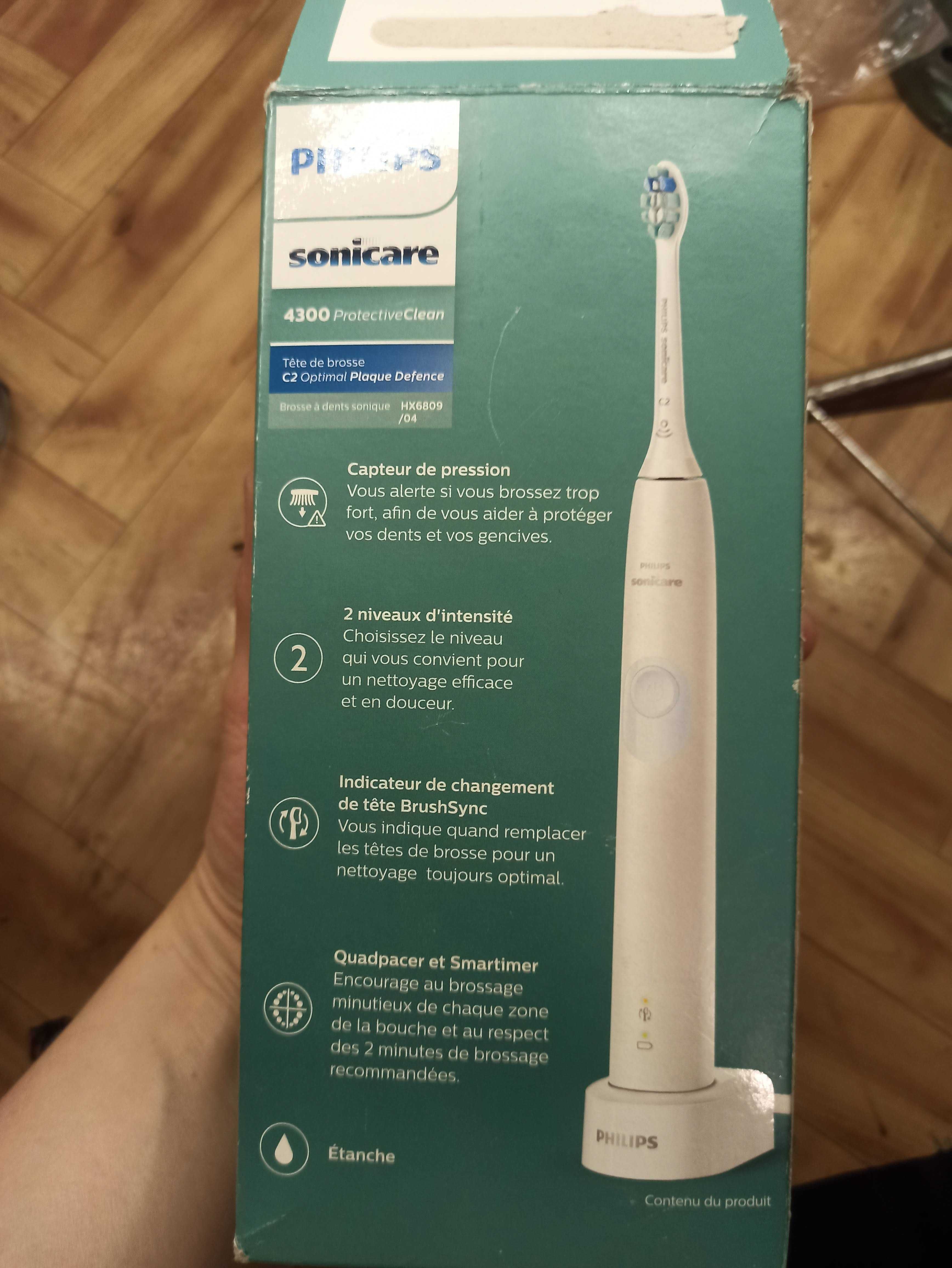 Szczoteczka soniczna Philips Sonicare 4300 (Uwaga opis)