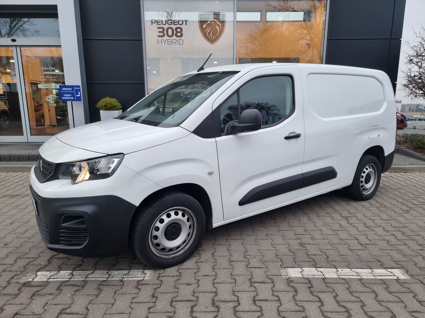 Peugeot Partner  1.5 BlueHDi 130KM L2 Premium, salon PL, ASO, I wł., FV23%