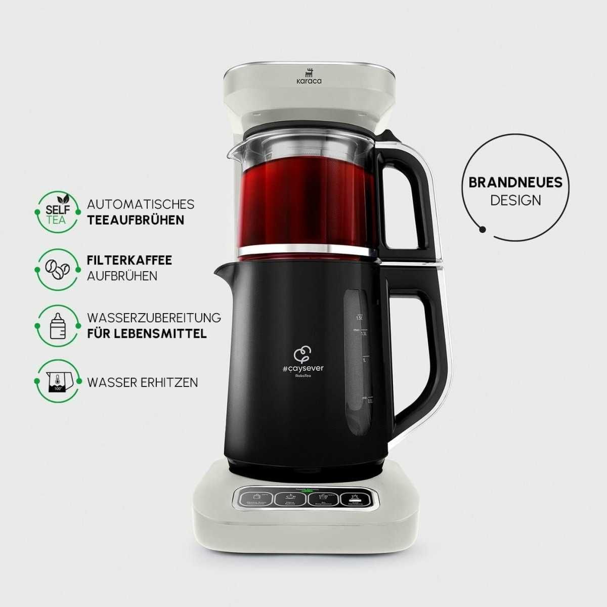 Automatyczny czajnik Karaca E258 TM-P 1,5 L Cayserver RoboTea Pro
