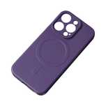 Etui Silicone Case z MagSafe na Samsung Galaxy A16 5G - fioletowe