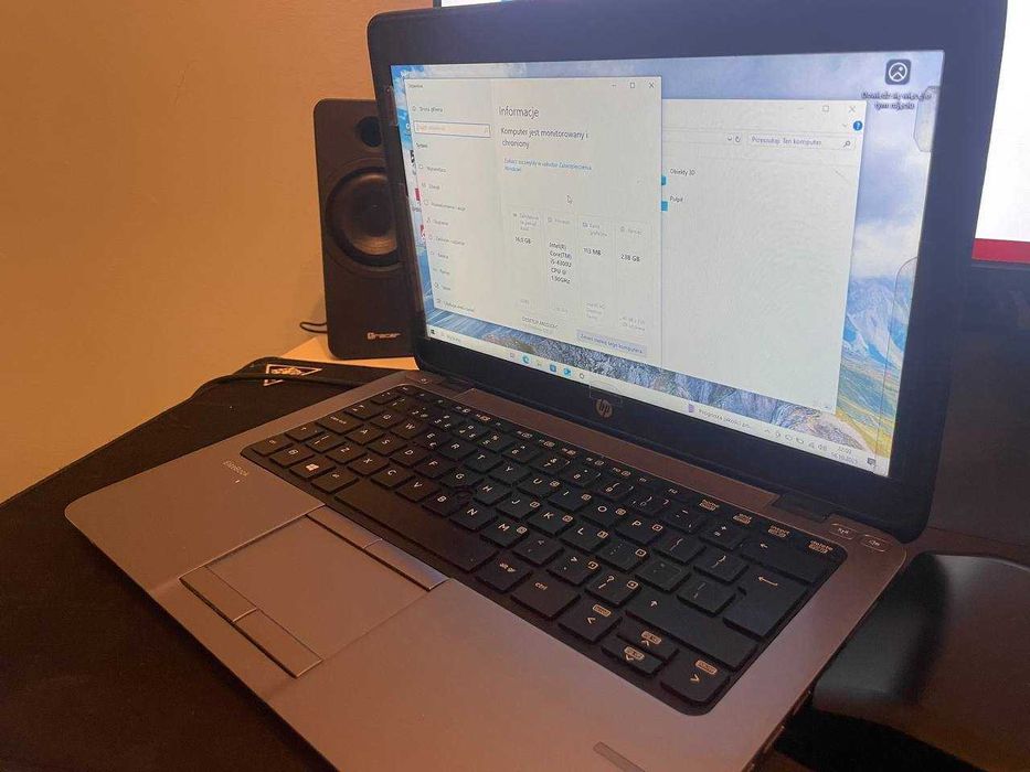 Laptop hp 16RAM 256SSD Nowa bateria   super zestaw