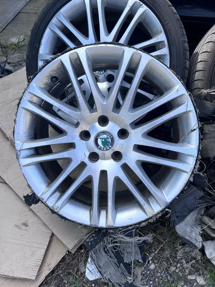Alufelgi skoda superb 5x112 r18