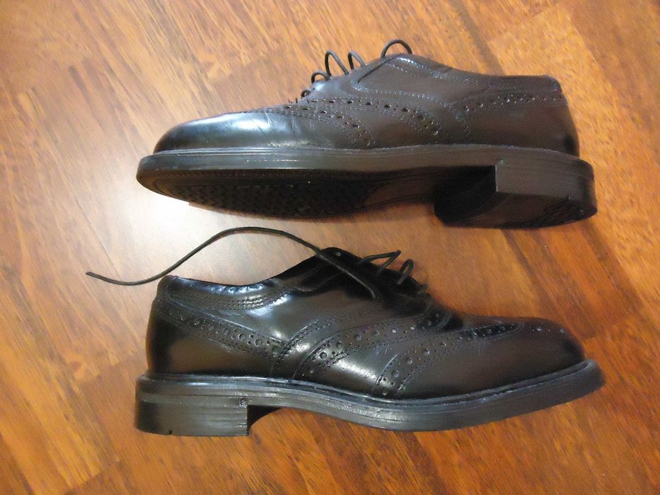 Кожаные Мужские туфли броги Oakridge England Brogue лоферы инспектор