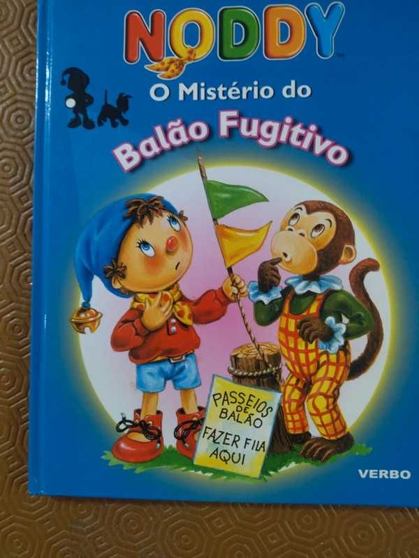 Lote de livros do Noddy