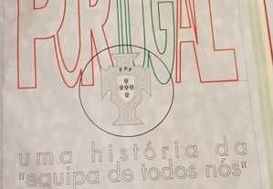 Livro antigo da Volta a Portugal, fascículos em boa encadernação.