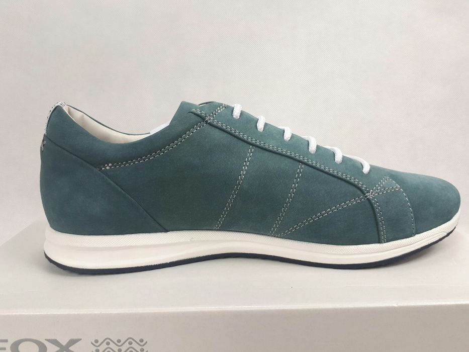 NOWE sneakersy Geox Respire bufalo nbk eu39 D52h5a 000se c4008 półbuty