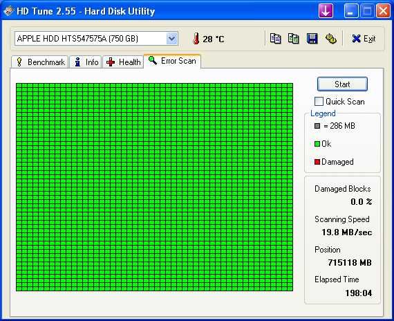dysk twardy do laptopa HDD 750GB 2,5" APPLE HDD