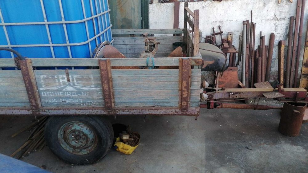 Reboque motocultivador marca Eurico