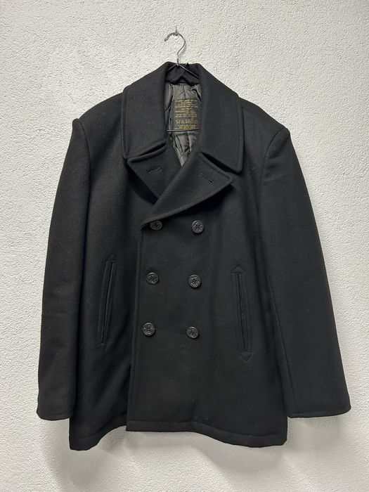 Пальто чоловіче Navy Deck Jacket L двобортне