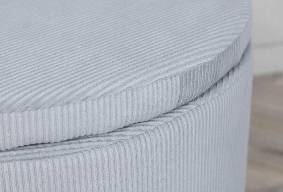 NOWA DUŻA PUFA Venture Home Puf Dunken Sztruksowy Otwierana Sztruks