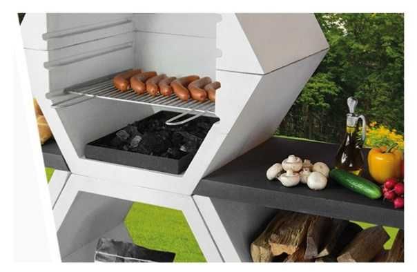 Grill betonowy wys 190 x 217 cm