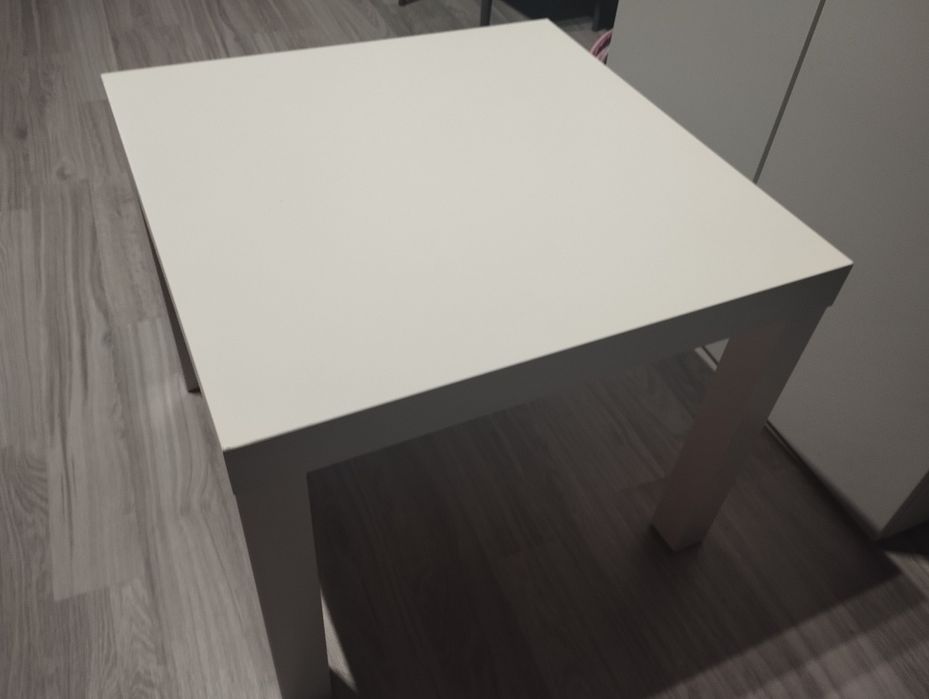 Ikea stolik Łąck 55x55 biały