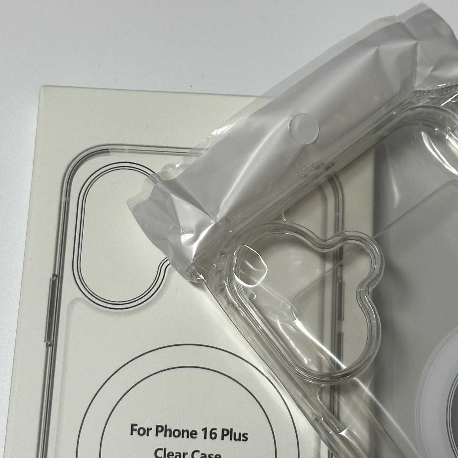NOWE Etui iPhone 16 Plus Przezroczyste + MAGSAFE Ładowanie Indukycjne