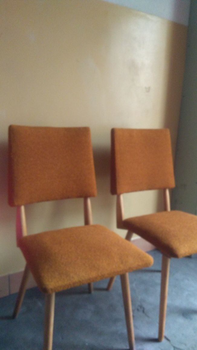 Krzesła patyczaki lata 60/70 West Germany jedyne na OLX