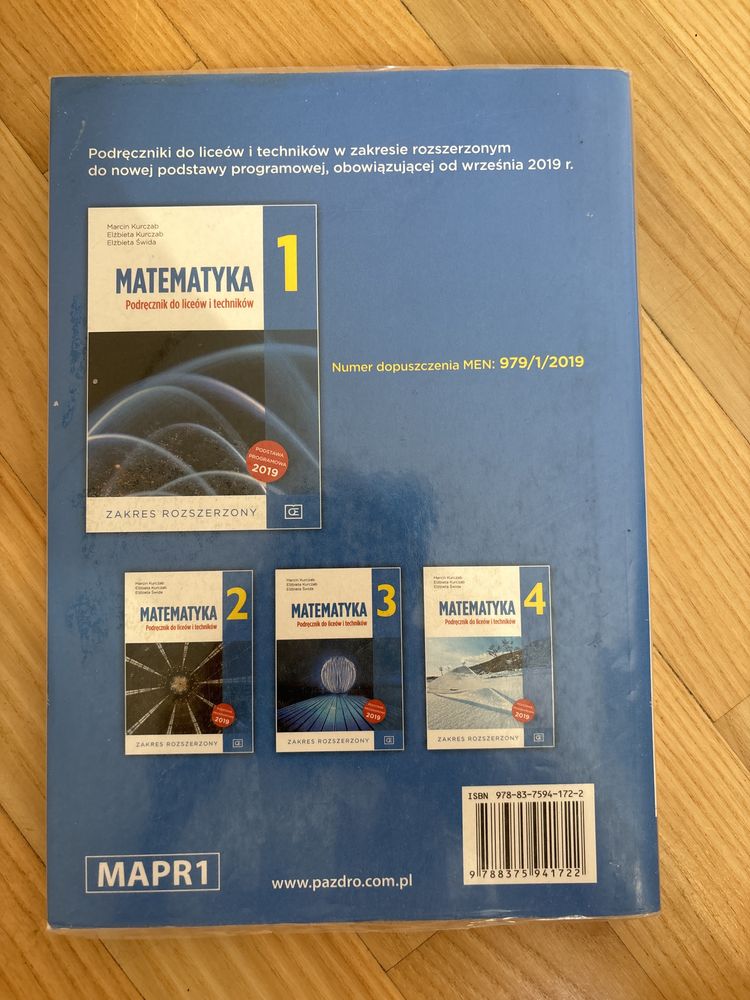 Matematyka 1 zakres rozszerzony