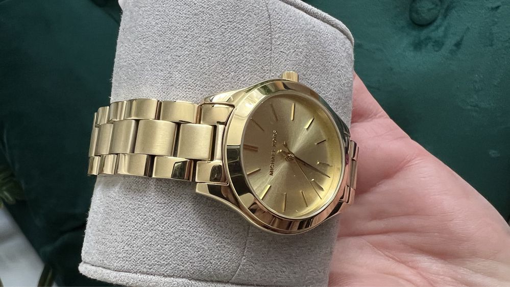 Nowy oryginalny zegarek Michael Kors kolor złoty