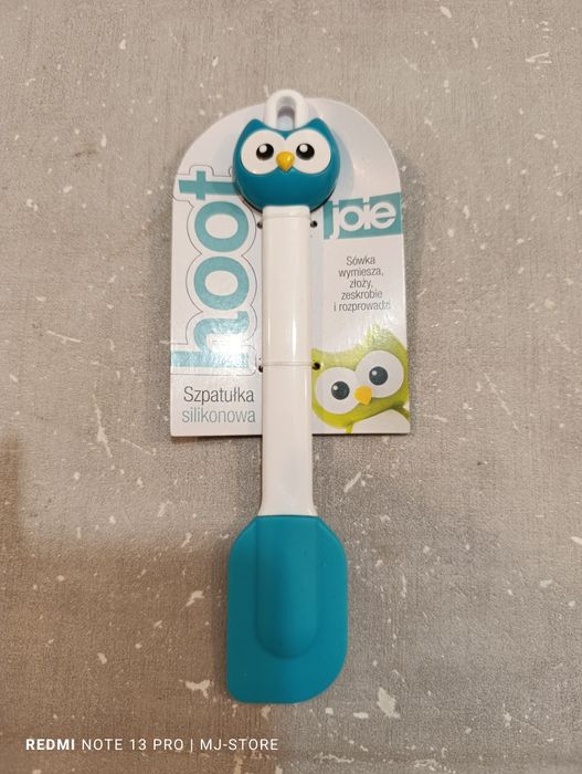 Mini szpatułka silikonowa sowa