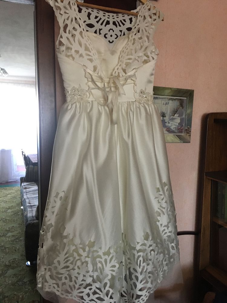 Свадебное платье Silviamo короткое