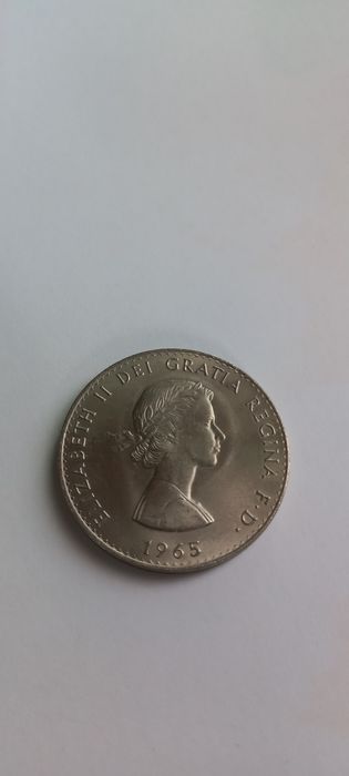 Moeda 1965  Churchill Elizabeth