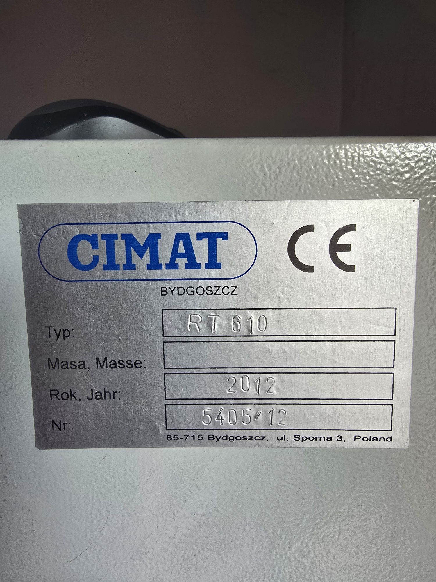 Wyważarka doważarka firmy cimat
