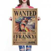 Plakat One Piece Piraci Franky Anime Manga 51x36cm