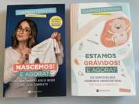 Livros "Estamos Grávidos e Agora?" + "Nascemos e Agora?" – 8€ cada