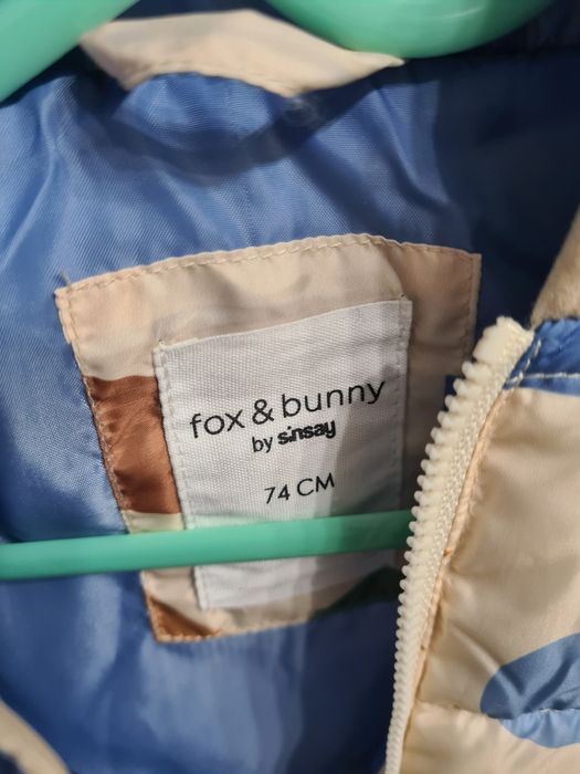 Nowy ocieplacz kamizelka dla chłopca rozmiar 74. Sinsay