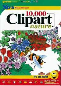 CD диск "Greenstreet Software 10,000 Clipart природа,новый,Харьков