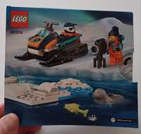 Lego City Skuter śnieżny 60376 pudełko od zestawu