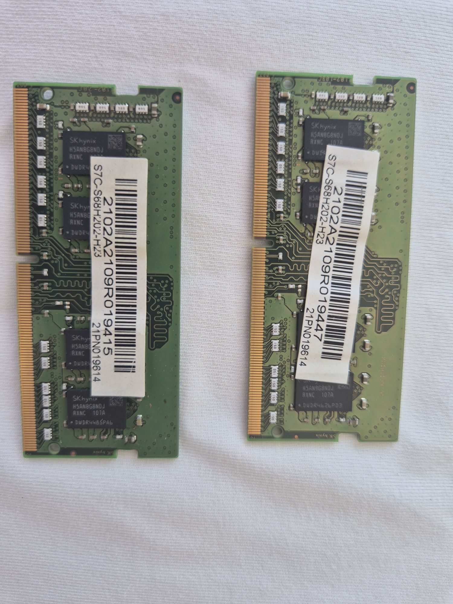 RAM 2 x 8GB DDR4-3200 originais do laptop MSI GP66 Leopard 10UH-483