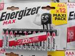 Baterie energizer max, aaa. 72 sztuk- 60zlotych