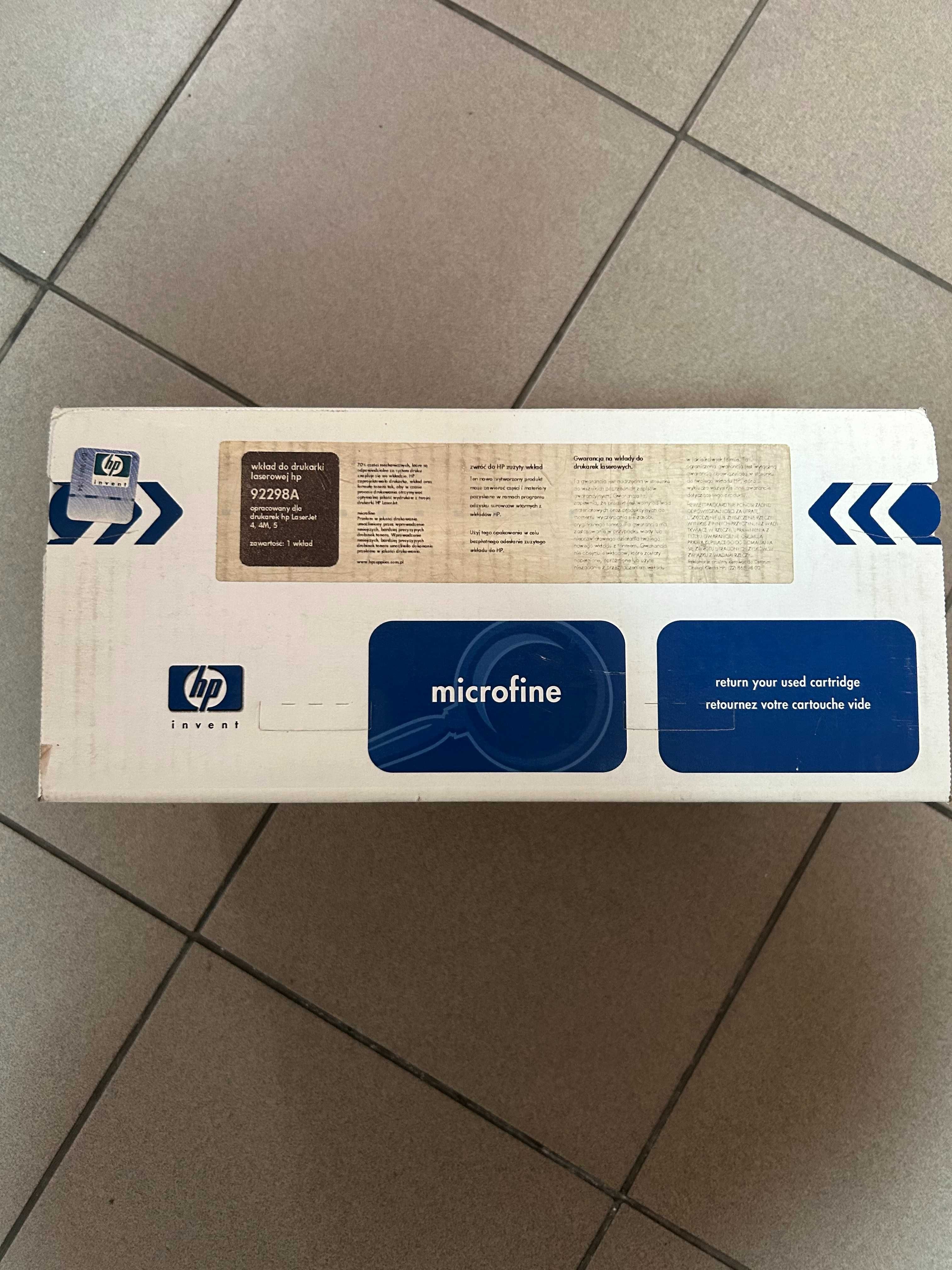 Toner do drukarek HP 98A 92298A