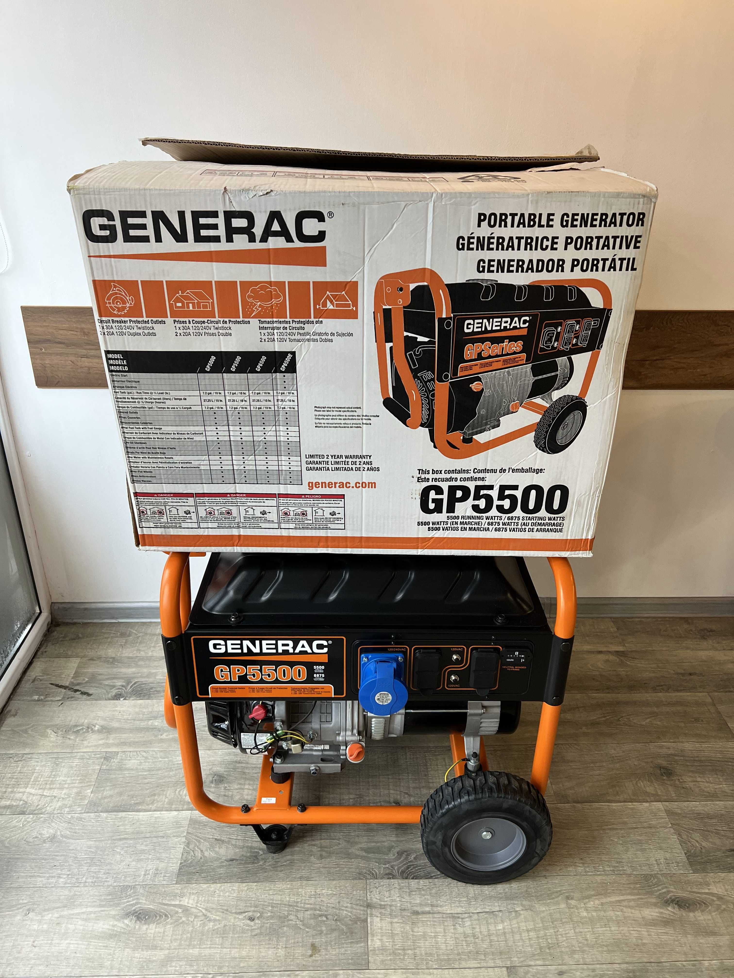 Генератор Generac 6.9 кВт США