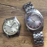 Zegarki Orient i Arctos automatic vintage męskie zestaw 2 szt.