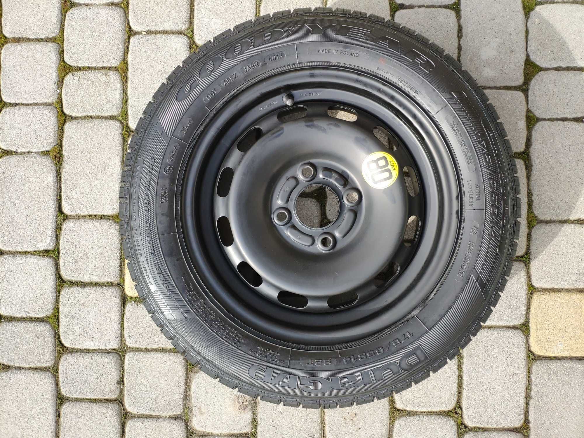 Колесо запасне запаска докатка Ford Fiesta оригінал 175/65 R14