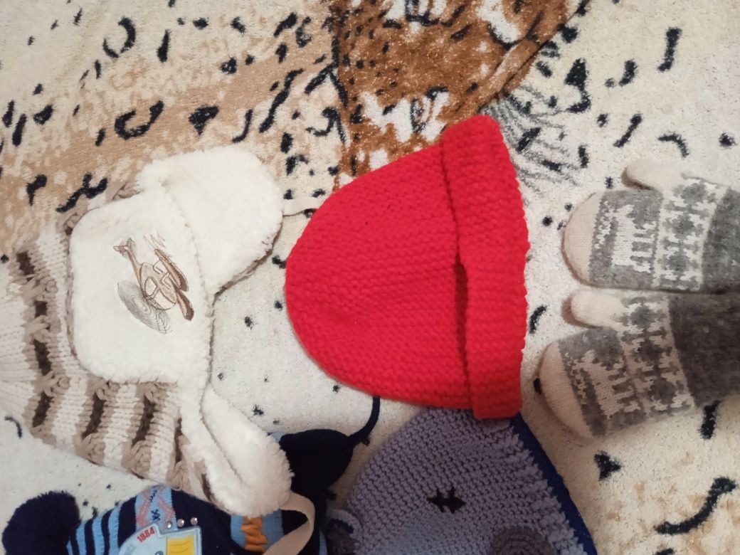 Шапки,рукавички,шарф для малечі від 1,5 до 3 років