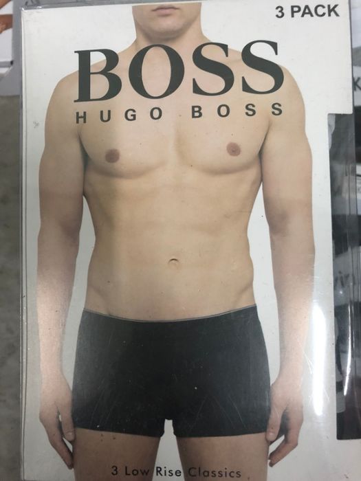 HUGO BOSS 3Pac męski bokserki rozmiary M,L,XL,XXL