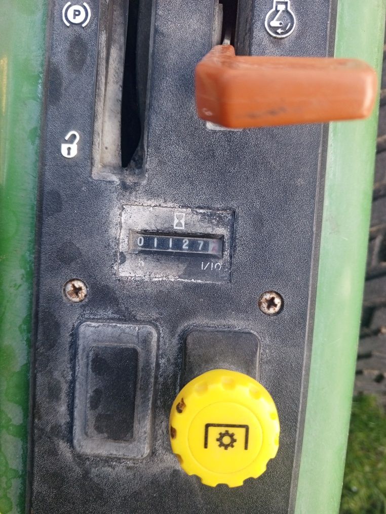 John Deere F725 traktorek kosiarka raider 3noze kawasaki 20km mulczer