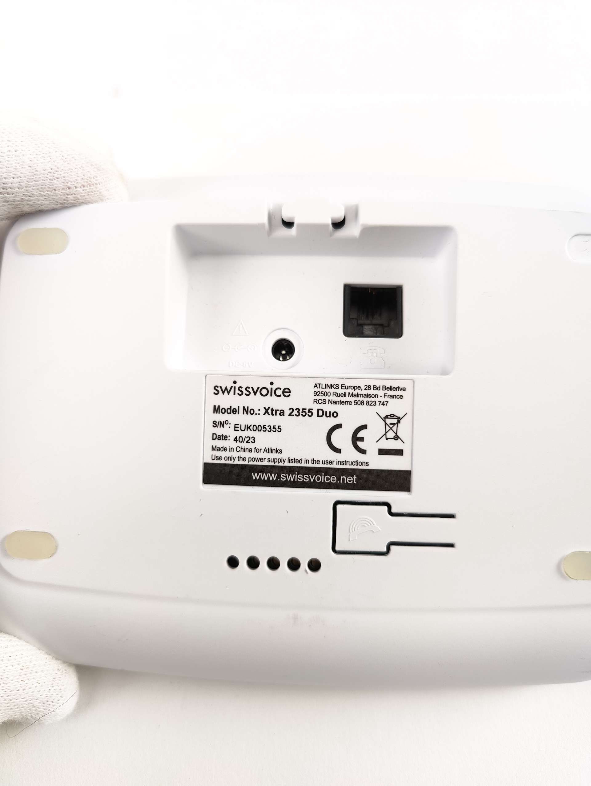 Telefon bezprzewodowy Swissvoice Xtra 2355 Duo