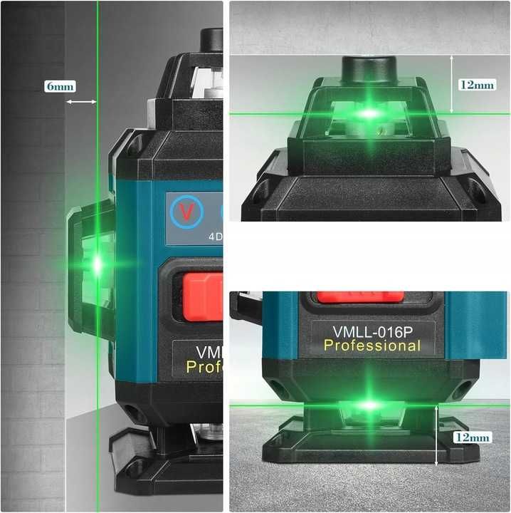 Laser krzyżowy poziomica laserowa SinoApollo 1 m