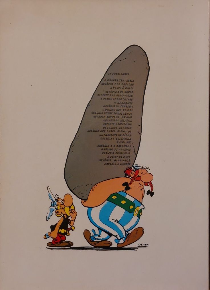 Livro - Uma Aventura de ASTÉRIX - "Astérix um Presente de César"- 1974